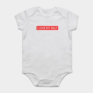 I love myself Baby Bodysuit